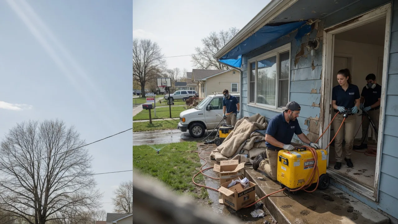 Basement Flood Cleanup in Audubon, IA near me